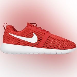 Nike Kids Red and White Sneakers